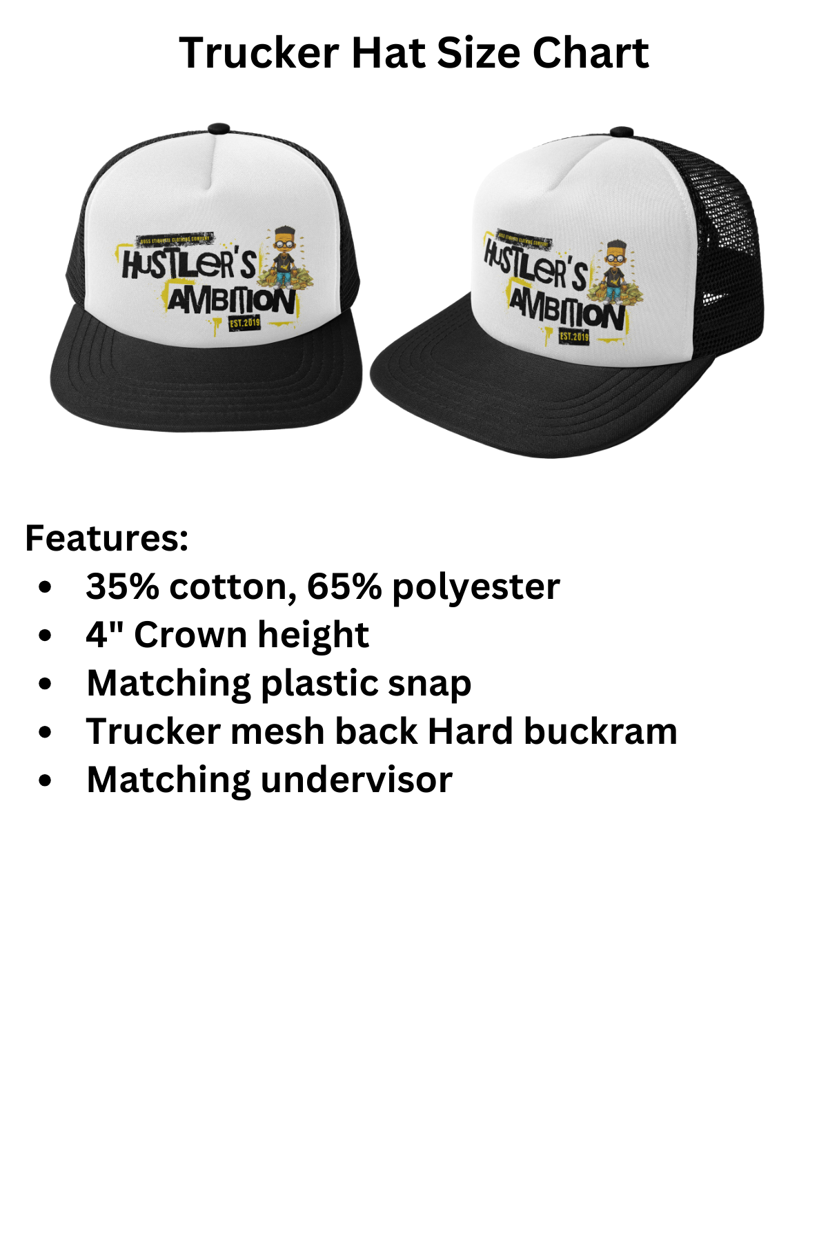 Boss Etiquette Clothing Company "Hustler Ambition" Shirt & Hat Combo