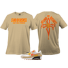 Stand On Business T-Shirt (Tan/Orange)
